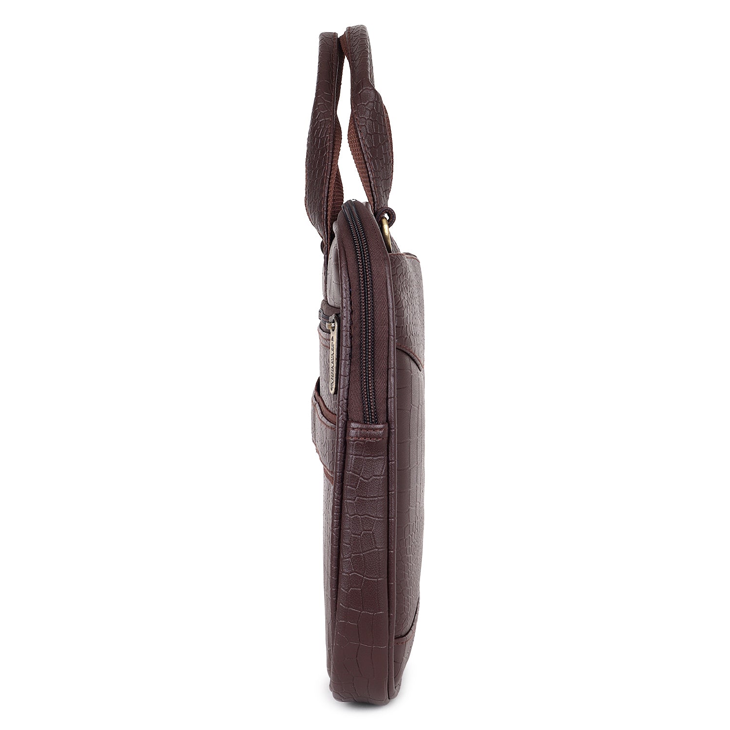 Mocha Brown Pablo Laptop Messenger