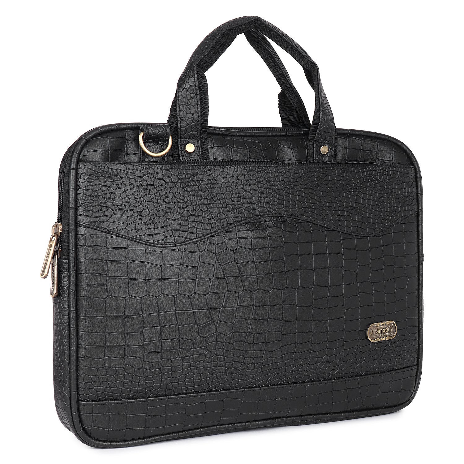 Classic Black Pablo Laptop Messenger