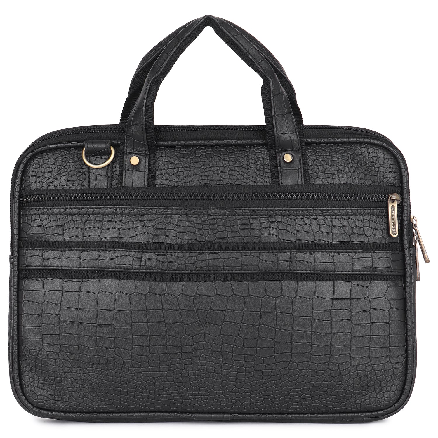 Classic Black Pablo Laptop Messenger