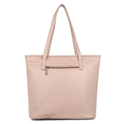 Sophie Snake Print Tote Bag in Royal Beige
