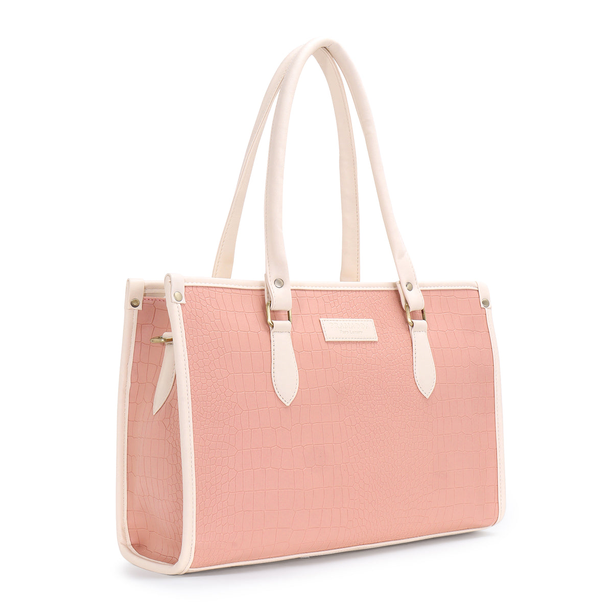 Bianca Tote in Blush Ivory + Brown Dona Sling  (Limited Drop)