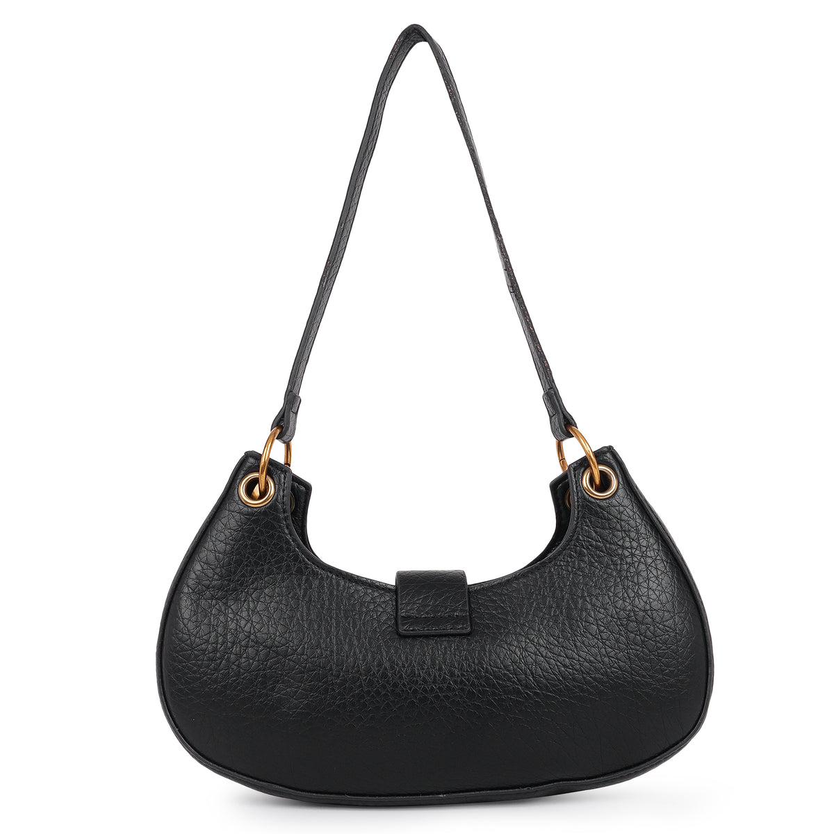 Classic Black Miranda Shoulder Bag for women