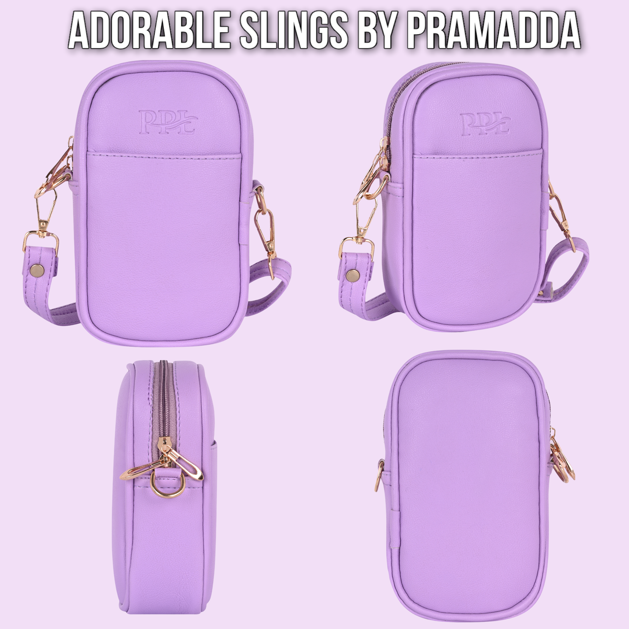 Capsule mobile sling bags for women