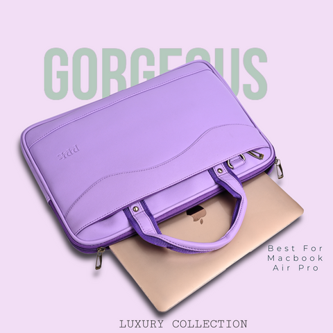 Gorgeous Lilac office Laptop Messenger Bag For Women