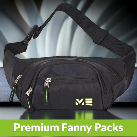 ME PACK BY Pramadda Fanny Pack Waist Bags ( Classic Black )