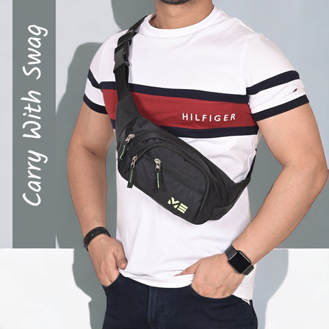 ME PACK BY Pramadda Fanny Pack Waist Bags ( Classic Black )
