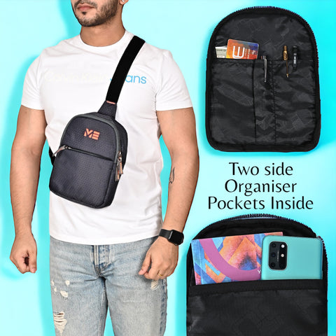 ME PACK BY Pramadda Chest Bags ( Stylish Grey )