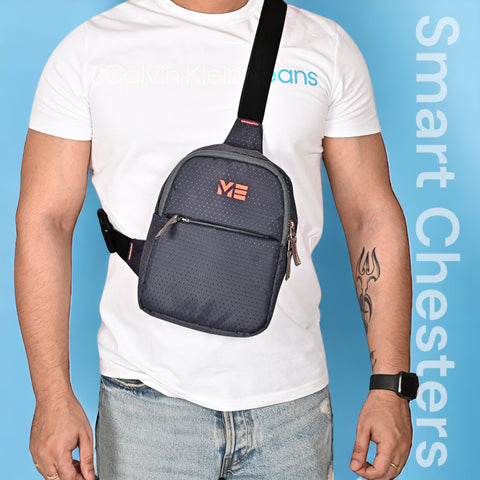 ME PACK BY Pramadda Chest Bags ( Stylish Grey )