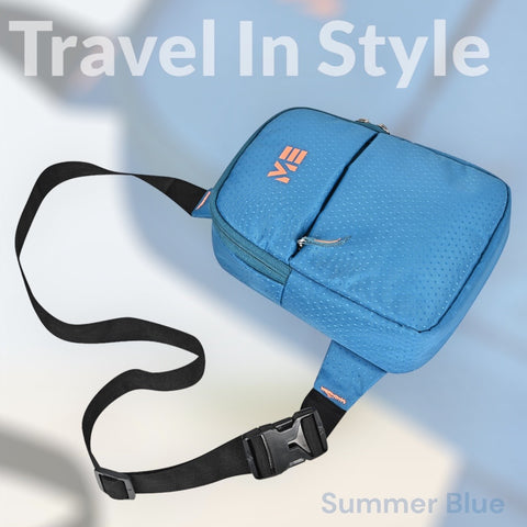 ME PACK BY Pramadda Chest Bags ( Elegant Blue )