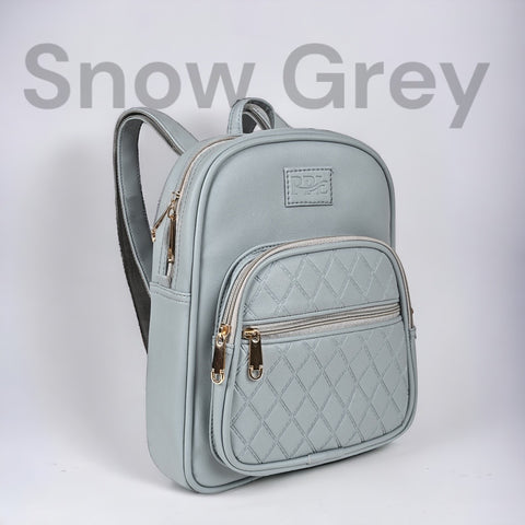Snow Grey Camila Backpack for Women
