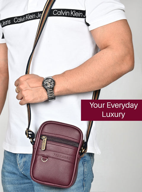 Wine Boss mobile sling bag for Men