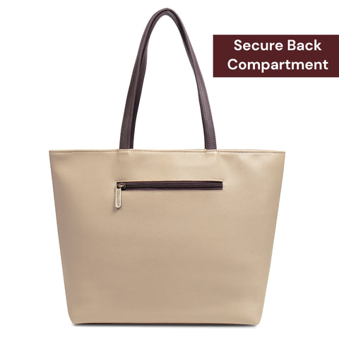 Fiona Tote in Royal Beige
