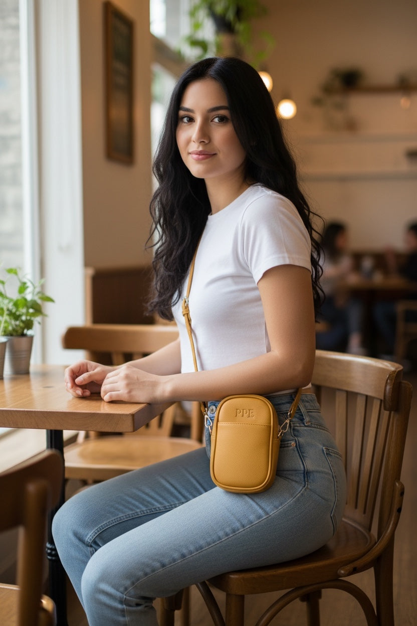 Capsule mobile sling bags for women