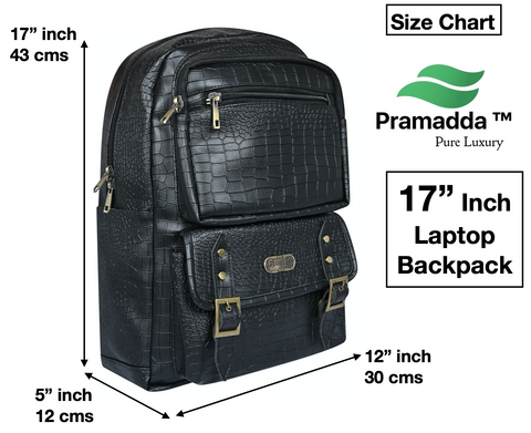 FESTIVE OFFER | Buy 1 Get 1 Free Sling | Black Croco Backpack and white Croco Leather Sling Crossbody Bag.