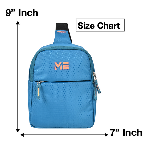ME PACK BY Pramadda Chest Bags ( Elegant Blue )
