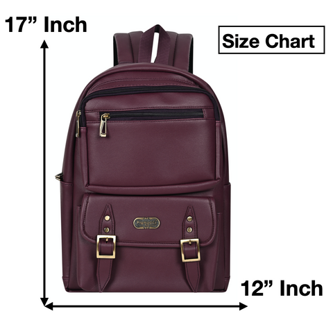 FESTIVE OFFER | Buy 1 Get 1 Free Sling | Wine Milan Backpack and Black Croco Leather Sling Crossbody Bag.