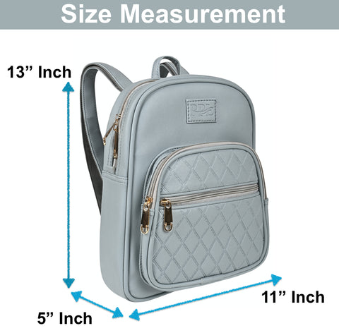 Snow Grey Camila Backpack for Women