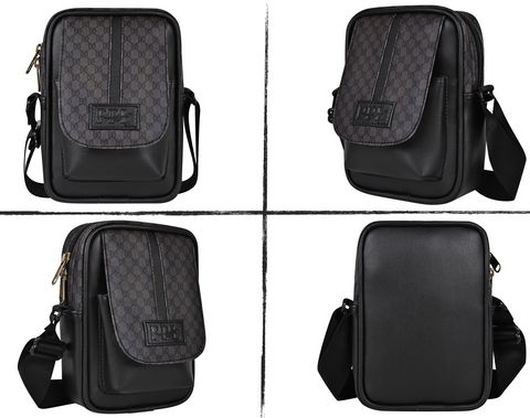 Florida Bold Black Sling Bag For Men