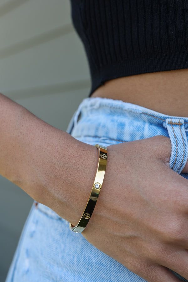 Anti Tarnish Gold Plated Bracelet