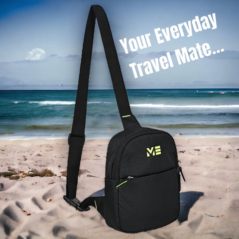 ME PACK BY Pramadda Chest Bags ( Classic Black )