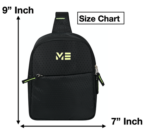 ME PACK BY Pramadda Chest Bags ( Classic Black )