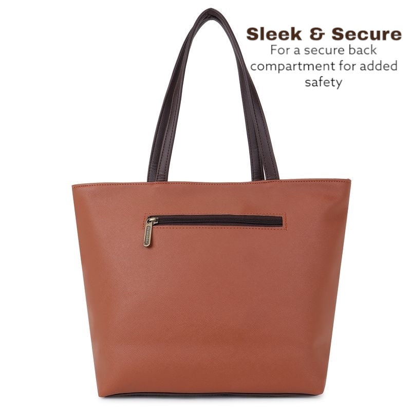 Fiona Croco Leather Tote Bag (16"inch)