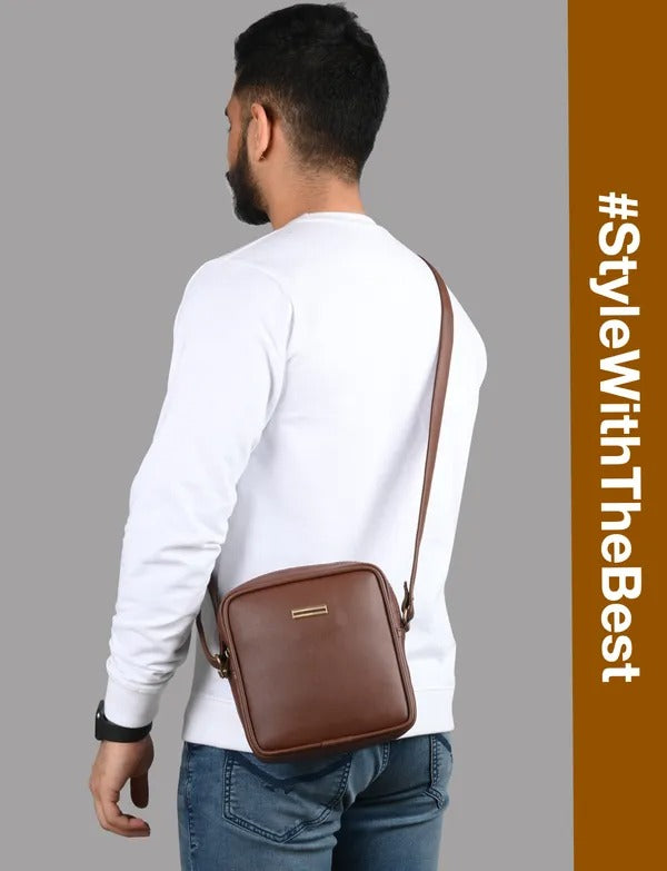 Square Sling Bag For Men And Women