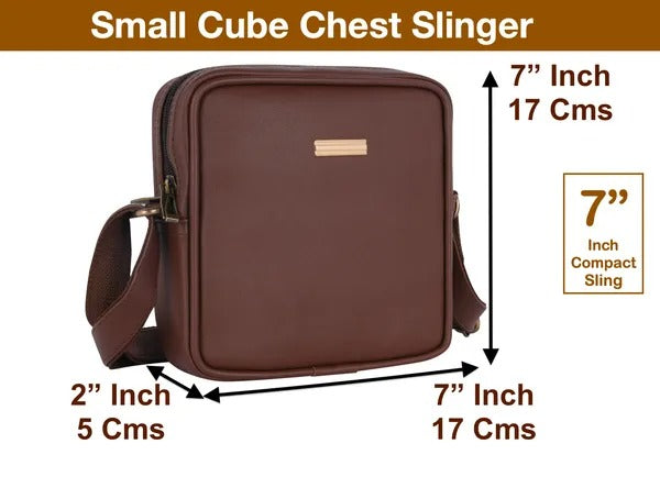 Square Sling Bag For Men And Women