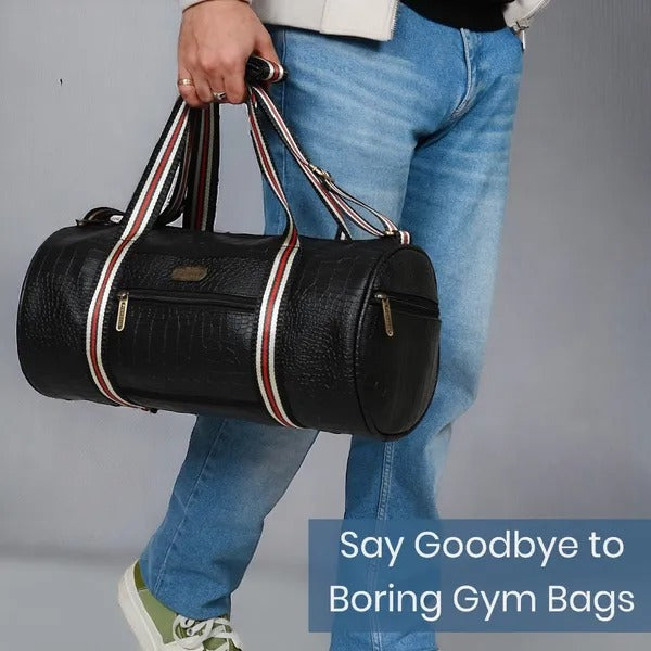 Thor Vegan Leather Duffle Bag For Men And Women