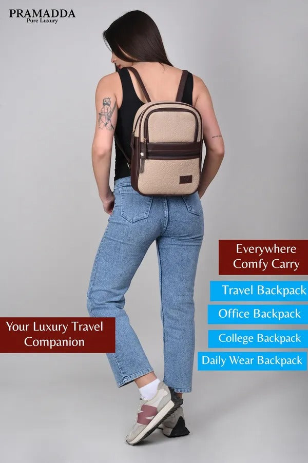 Compact Women Backpack For Travel & Daily Use