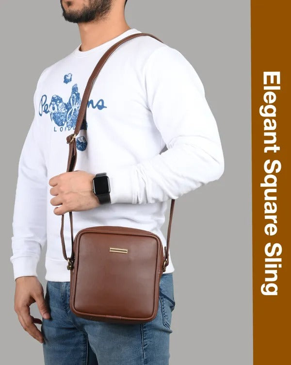 Square Sling Bag For Men And Women