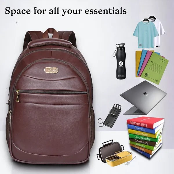 Berlin Leather Backpack For Men & Women