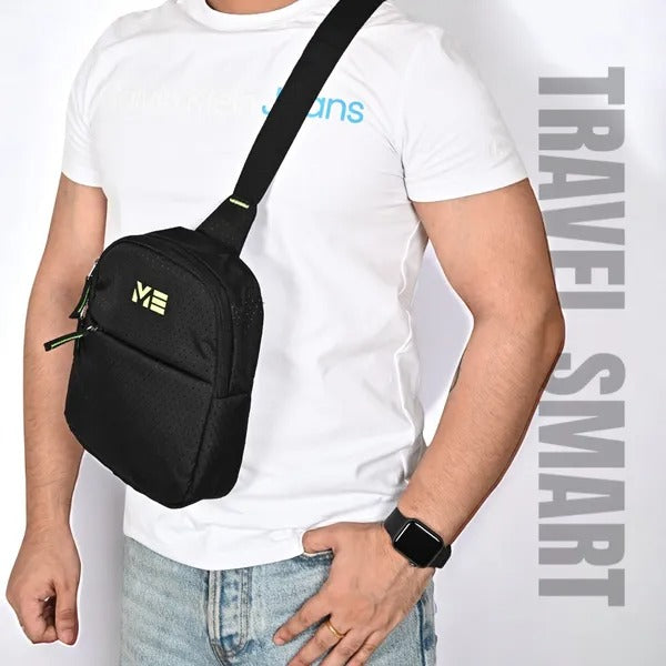 Multicolor Trendy Chest Bags For Men And Women