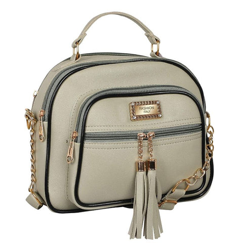 Elegant Chocolate Brown Dorry crossbody Sling Bag For Women