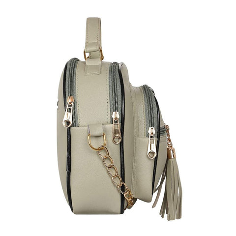 Elegant Chocolate Brown Dorry crossbody Sling Bag For Women