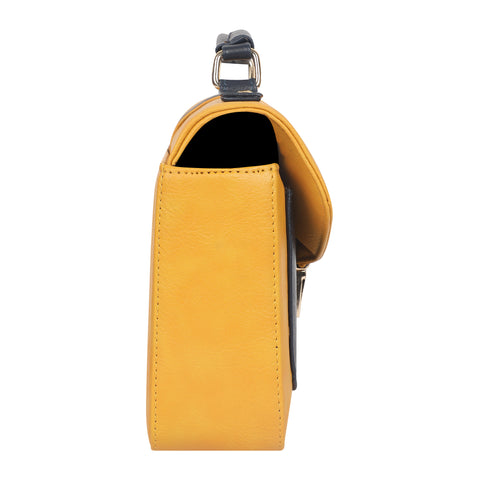 Elegant Yellow Rachel Purse For Women.