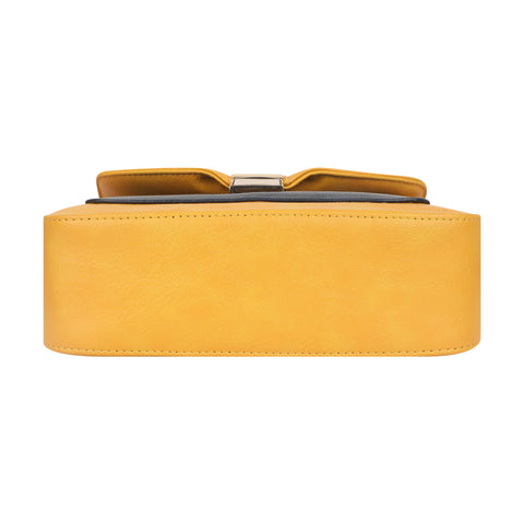 Elegant Yellow Rachel Purse For Women.