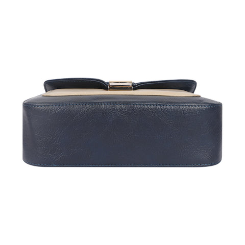 Elegant Navy Blue Rachel Mobile Sling Bag for women