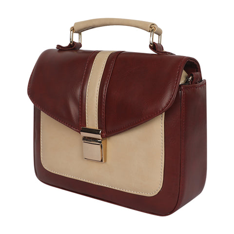 Pretty Maroon Rachel Purse for women