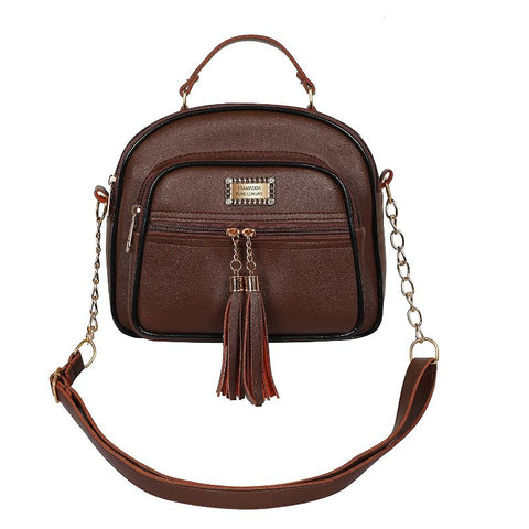 Elegant Chocolate Brown Dorry crossbody Sling Bag For Women