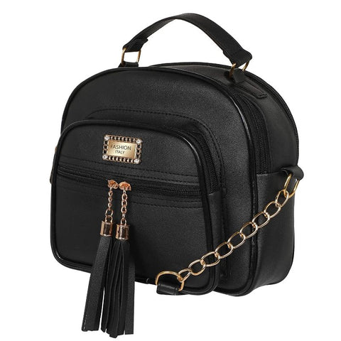 Elegant Chocolate Brown Dorry crossbody Sling Bag For Women