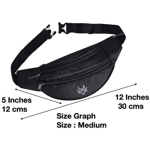 Pramadda Pure Luxury Unisex Fanny Bag Pack | Travel, Hiking Waist Bag