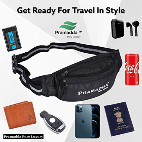 Pramadda Pure Luxury Waist Pouch Bag | Crossbody Bag | Unisex Fanny Bag