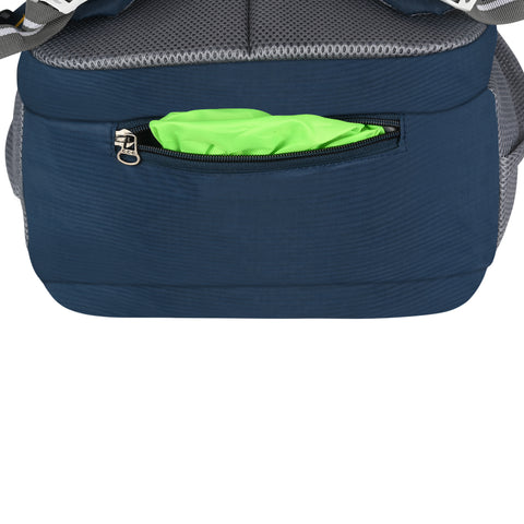 Lappee Air Elegant Blue Casual Laptop Backpack With Rain Cover For Men And Women | Backpacks For School College Office.