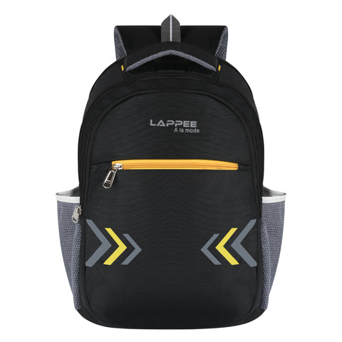 Lappee Air Black Casual Laptop Backpack With Rain Cover For Men and Women | Backpacks for School College Office.