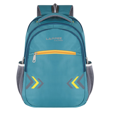 Lappee Air Green Casual Laptop Backpack With Rain Cover For Men And Women | Backpacks For School College Office.