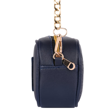 Stylish Beautiful Flower Emboss Crossbody Sling Bag For Women