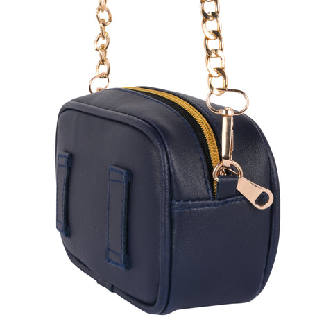 Stylish Beautiful Flower Emboss Crossbody Sling Bag For Women