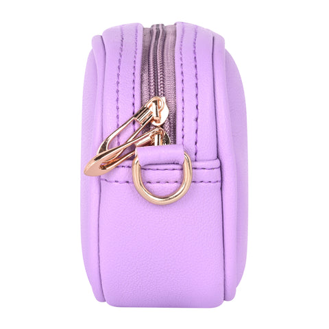 Gorgeous Lilac Mexico Sling Bag | Side Crossbody Shoulder Bag | Mini Makeup Pouch | 8 inch