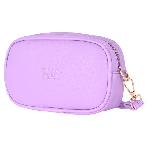 Gorgeous Lilac Mexico Sling Bag | Side Crossbody Shoulder Bag | Mini Makeup Pouch | 8 inch